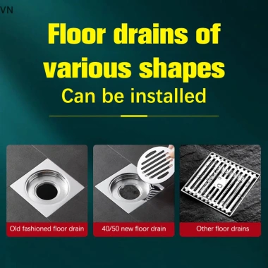 Mingxuan2 Silicon Chống Mùi, Ngăn Côn Trùng, Vòi Sen Thoát Nước Sàn - Lắp Cắm Dễ, Phòng Tắm & Bếp, 36.080₫ 4