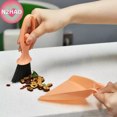 Mini chổi bụi N2HAO đa năng làm sạch bàn, bàn phím, góc kéo - Giá chỉ 46.310 VND