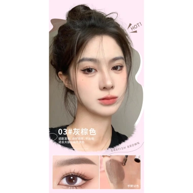 MINSHZEE Kẹo tạo mày mềm tự nhiên, chống nước, không phai màu, bền lâu, định hình mày thon gọn - Giá chỉ 98.839VND 6