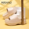 Mirano 8262 dép lê độn đế nữ mùa hè mới, phong cách Hàn Quốc thanh lịch, dép sandal thời trang cao cấp 4