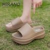 Mirano 8262 dép lê độn đế nữ mùa hè mới, phong cách Hàn Quốc thanh lịch, dép sandal thời trang cao cấp 8