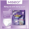 MISECR 1 gói 3 miếng băng vệ sinh siêu mỏng thoáng khí đồ lót - Giá 26.000đ