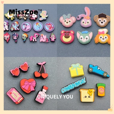 Miss Zoe Jibtz Anime Phụ Kiện Giày Hoạt Hình Dễ Thương - Khóa My Little Pony, Giày Hoa Quý, Giá 27.089 VND