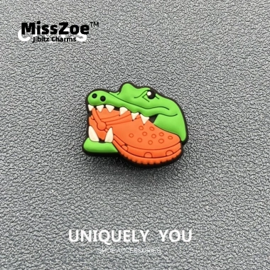 Miss Zoe Jibtz Anime phụ kiện giày lỗ - khủng long, sinh vật biển, hoa - 27.089đ