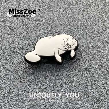 Miss Zoe Jibtz Anime phụ kiện giày lỗ - khủng long, sinh vật biển, hoa - 27.089đ