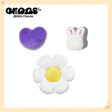 Miss Zoe Jibtz Anime Phụ Kiện Giày Tím Lỗ Tình Yêu - Quyến Rũ, Sang Trọng, Hoa Hướng Dương, Khóa Giày Giá ưu đãi 76.681₫