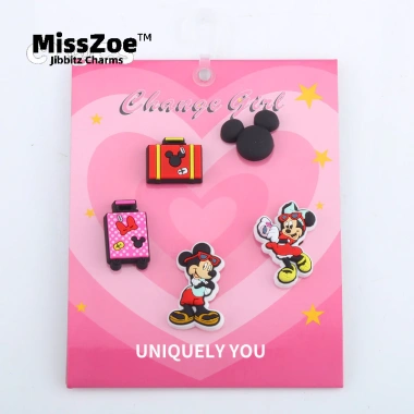 Miss Zoe Jibtz - Phụ kiện giày lỗ Pokémon & Disney Mickey, quyến rũ, chỉ 27.089₫ 3