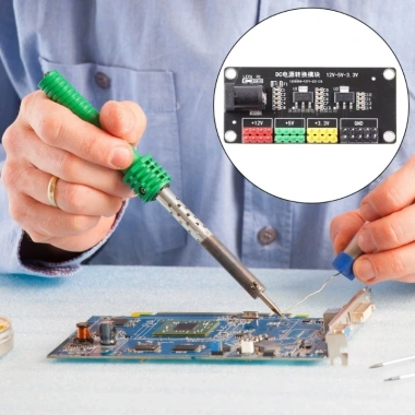 Mô-đun cấp nguồn đa đầu ra 12V sang 3V 5V 12V, công suất thấp, thay thế nhanh, giá ưu đãi 187k