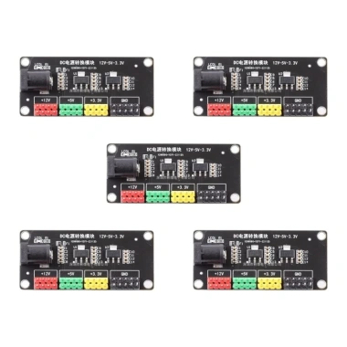 Mô-đun cấp nguồn đa đầu ra 12V sang 3V 5V 12V, công suất thấp, thay thế nhanh, giá ưu đãi 187k
