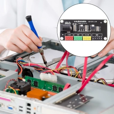 Mô-đun cấp nguồn đa đầu ra 12V sang 3V 5V 12V, công suất thấp, thay thế nhanh, giá ưu đãi 187k