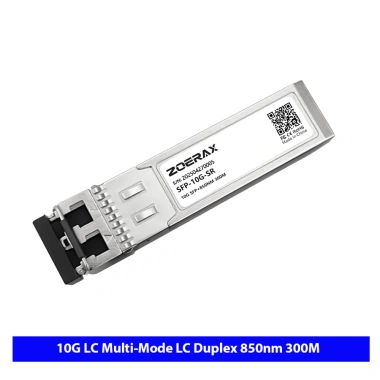 Mô-đun sợi kép ZoeRax 1.25G/10G SFP LC Gigabit 800NW - Truyền tới 300m/500m, Giá 181.500 VND