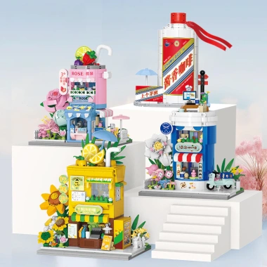 Mô hình kiến trúc Cảnh quan New Flower Street - Đồ chơi giảm giá 267.805₫