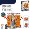 Mô hình kiến trúc châu Âu - Khối xây dựng phố thành phố, đồ chơi giáo dục, 511.797đ 8