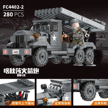 Mô hình lắp ráp 4 trong 1: Xe tăng, Bệ phóng tên lửa, Máy bay chiến đấu, Tàu chiến - Giá ưu đãi 488.000₫