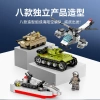 Mô hình lắp ráp robot chiến binh biến hình 8 trong 1 Defender Quà tặng đồ chơi bé trai 2