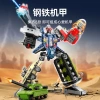 Mô hình lắp ráp robot chiến binh biến hình 8 trong 1 Defender Quà tặng đồ chơi bé trai 5