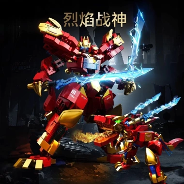 Mô hình lắp ráp Robot King Kong - Chiến thần biển sâu, đồ chơi lắp ghép cho bé trai, giảm giá 260k 5