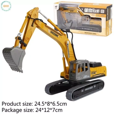 Mô hình máy xúc công trường Qingyu cho trẻ em – Giá ưu đãi 110,220₫ 8