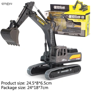Mô hình máy xúc công trường Qingyu cho trẻ em – Giá ưu đãi 110,220₫ 10