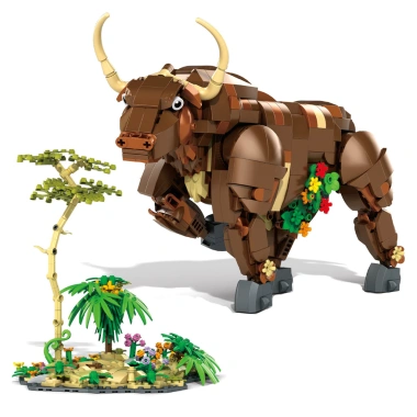 Mô hình Pioneer Bull lắp ghép mini - Đồ chơi bé trai, quà sinh nhật, giảm giá