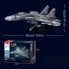 Mô hình quân sự J-16 tàng hình - Đồ chơi giáo dục sưu tầm chân thực, giảm 689k 3