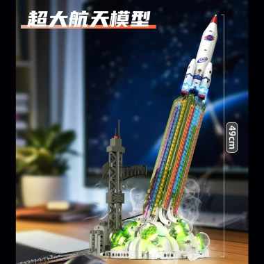 Mô hình Rainbow Rocket Space - Đồ chơi lắp ghép mini giáo dục có đèn, giảm giá 22% 3 Mô hình Rainbow Rocket Space - Đồ chơi lắp ghép mini giáo dục có đèn, giảm giá 22% 3