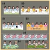 Mô hình standee lắc đầu gia đình 3, 4, 5, 6 người (chạy pin) in hình theo yêu cầu quà tặng bạn bè, người thân_ĐH 6