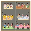 Mô hình standee lắc đầu gia đình 3, 4, 5, 6 người (chạy pin) in hình theo yêu cầu quà tặng bạn bè, người thân_ĐH 11