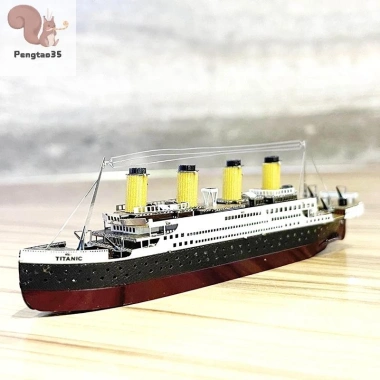 Mô hình Titanic DIY cho trẻ em - Bộ dụng cụ lắp ráp tàu du lịch, chỉ 118.910₫ 2