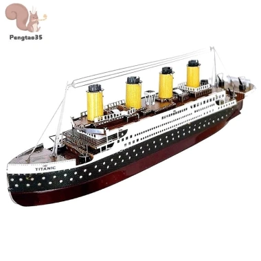 Mô hình Titanic DIY cho trẻ em - Bộ dụng cụ lắp ráp tàu du lịch, chỉ 118.910₫ 3