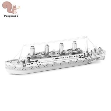 Mô hình Titanic DIY cho trẻ em - Bộ dụng cụ lắp ráp tàu du lịch, chỉ 118.910₫ 6