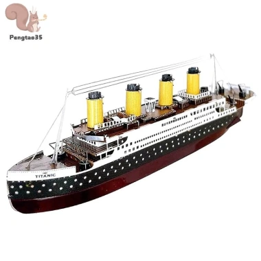 Mô hình Titanic DIY cho trẻ em - Bộ dụng cụ lắp ráp tàu du lịch, chỉ 118.910₫ 8