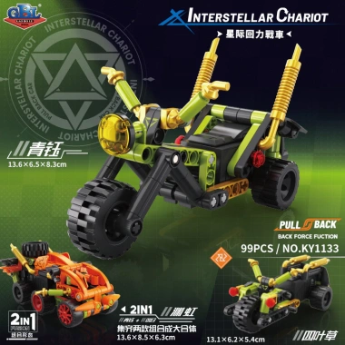 Mô hình xe đua kéo lùi 5 dạng - Bộ lắp ráp trẻ em, quà sinh nhật, chỉ 180.603₫