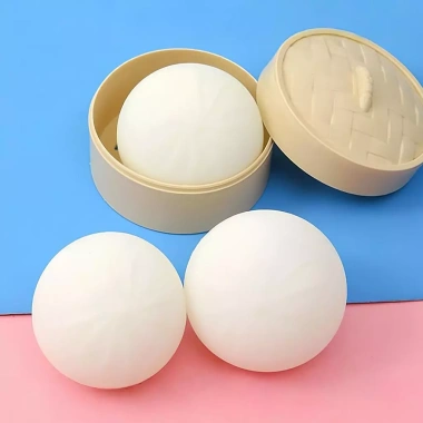Mô Phỏng Bánh Bao Squishy - Máy Hấp Thực Phẩm, Đồ Chơi Bột Mềm Bóng Giảm Stress