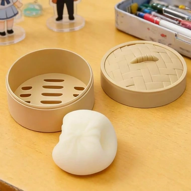 Mô Phỏng Bánh Bao Squishy - Máy Hấp Thực Phẩm, Đồ Chơi Bột Mềm Bóng Giảm Stress 8 Mô Phỏng Bánh Bao Squishy - Máy Hấp Thực Phẩm, Đồ Chơi Bột Mềm Bóng Giảm Stress 8