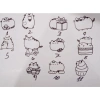 Móc chìa khóa Pusheen Cat đáng yêu, thiết kế cute, giảm giá 12.000₫ 3