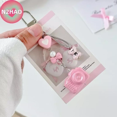 Móc Khóa Camera Gấu N2HAO - Ngọt Ngào, Quyến Rũ, Chống Mất Điện Thoại, Giá 57k 3 Móc Khóa Camera Gấu N2HAO - Ngọt Ngào, Quyến Rũ, Chống Mất Điện Thoại, Giá 57k 3