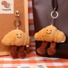 Móc khóa Croissant hoạt hình búp bê nhồi bông mềm - Vòng chìa khóa đa năng - Quà tặng trẻ em COD - Giá ưu đãi 66.220₫ 7