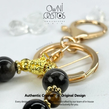 Móc khóa đá Obsidian bạc bảo vệ sức khỏe, pha lê tự nhiên, túi unisex - Ownicrystals Giá ưu đãi 499,998 VND 6 Móc khóa đá Obsidian bạc bảo vệ sức khỏe, pha lê tự nhiên, túi unisex - Ownicrystals Giá ưu đãi 499,998 VND 6