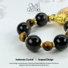Móc khóa đá Obsidian bạc bảo vệ sức khỏe, pha lê tự nhiên, túi unisex - Ownicrystals Giá ưu đãi 499,998 VND 8