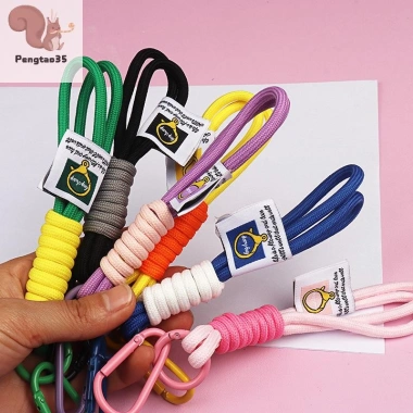 Móc khóa dây đeo cổ tay đầy màu sắc – Chống thất lạc điện thoại, túi quyến rũ, mặt dây chuyền COD