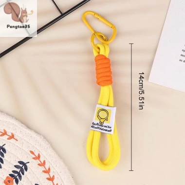 Móc khóa dây đeo cổ tay đầy màu sắc – Chống thất lạc điện thoại, túi quyến rũ, mặt dây chuyền COD