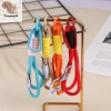 Móc khóa dây đeo cổ tay đầy màu sắc – Chống thất lạc điện thoại, túi quyến rũ, mặt dây chuyền COD 9