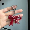 Móc khóa điện thoại đa năng Nơ trái tim đỏ - Phụ kiện thời trang Bapa - Quà tặng mới 5