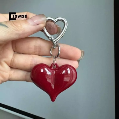Móc khóa điện thoại đa năng Nơ trái tim đỏ - Phụ kiện thời trang Bapa - Quà tặng mới 9