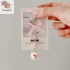 Móc khóa hồng, bông tai, túi bé gái – Charm mặt dây chuyền điện thoại, quà sinh nhật, phụ kiện máy ảnh COD 9