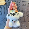Móc Khóa Kính Bichon Chó Hoạt Hình Sang Trọng - Dễ Thương, Quà Tặng Bé Gái 6