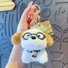 Móc Khóa Kính Bichon Chó Hoạt Hình Sang Trọng - Dễ Thương, Quà Tặng Bé Gái 7