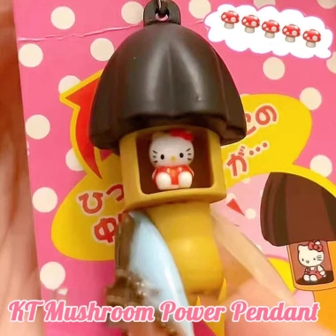 Móc khóa nấm Kitty dễ thương - Quà tặng bất ngờ cho bạn bè, giảm giá từ 108k còn 89k 2
