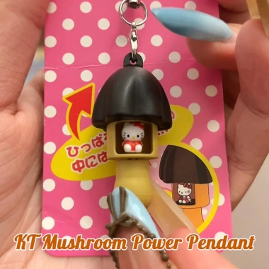 Móc khóa nấm Kitty dễ thương - Quà tặng bất ngờ cho bạn bè, giảm giá từ 108k còn 89k 6